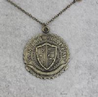 silver antique badges