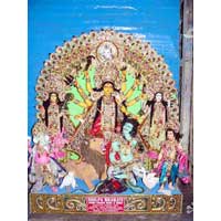 Paperpulp Ekchal Durga Idol