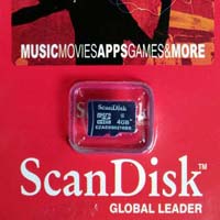 ScanDisk Memory Card 4GB