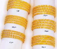 GB-09 yellow gold bangles