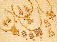 gold necklace set GNS-011