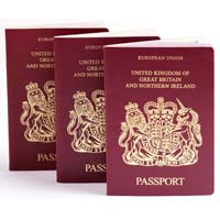 United Kingdom of Great Britain and Ireland Passport & VISA