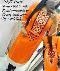 Reyon Cotton Selfie Kurti