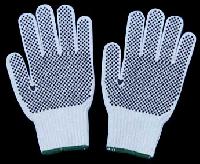 Cotton Knitted Dotted Hand Gloves