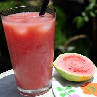 pink guava pulp