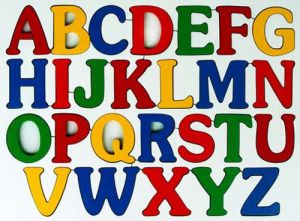 Alphabets and Numbers Tray