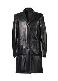 leather long coats