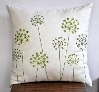 embroidered pillows