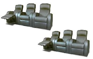 Leather Recliner Seating
