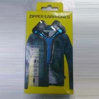 Mobile Phone Zipper Earphones