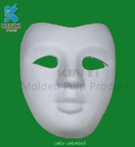 Export Grade Hot Press Sugarcane Pulp Animal Masks