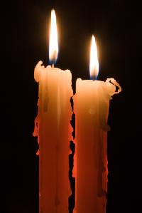 candles wax