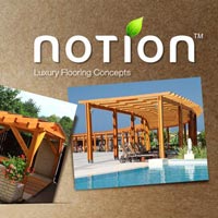 Carbonized Bamboo Pergola