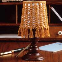 Crochet Lampshade Cover