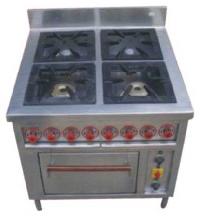 Four Burner Gas Oven