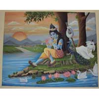 Krishna painting