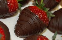 strawberry chocolates