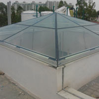 glass skylight