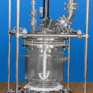 Sigfoldi-triple Jacketed Reactor And Glass Reactor With S.S. Jacket