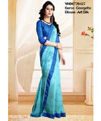 Categories 	Designer saree description 	Designer saree with unstich bl