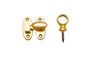 Solid Brass Carpet Stair Rod and Holder