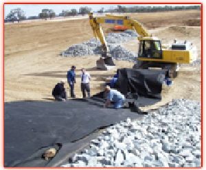 Geotextile-Paved