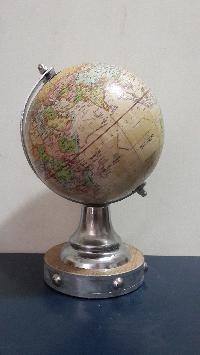 Wooden Base Globe