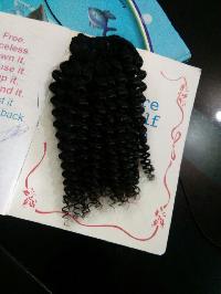 Indian Natural Human Curly Hair Extension