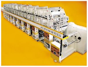 rotogravure printing press machine