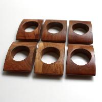wood napkin rings
