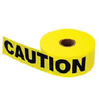 warning safety tapes