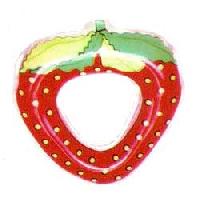 Strawberry Shaped Baby Plastic Teether