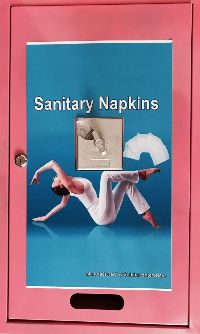 Manual Sanitary Napkin Vending Machine