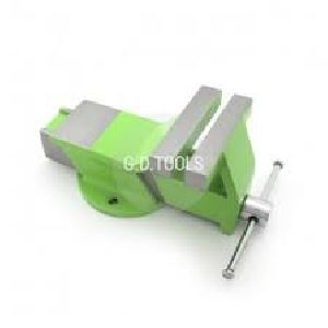 Square Fixed Base All Steel Bench Vice