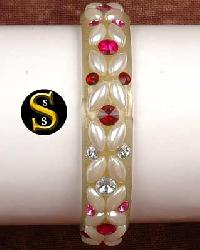 Glass Bangle Set -2276