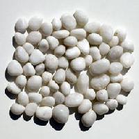 White Polished Pebbles Stones