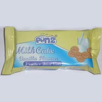 Milk Cake Biscuits 45gm - Vanilla Flavour