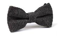 denim cotton bow tie