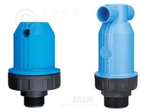 Continuous acting air release valve