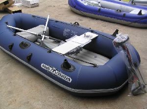 Inflatable Fishing Boat With Electric Outboard Motor at Rs 100000, Yeshwanthpur, Bengaluru