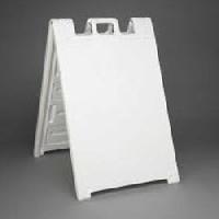 plastic sign board