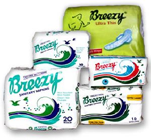 sanitary napkins