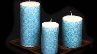 printed candles