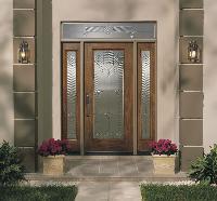 decorative fiber glass doors