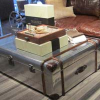 Metal Coffee Table With Storage