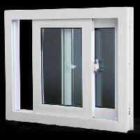 unplasticized polyvinyl chloride window