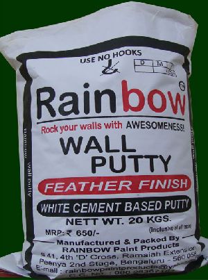 Wall Putty Based White Cement