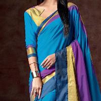 Latest Fashion Printed Crepe Sarees