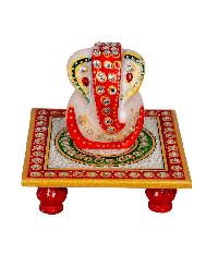 Marble Ganesh Chowki