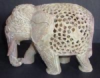 soapstone elephant statue
